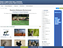 Tablet Screenshot of freecomputerwallpapers.net